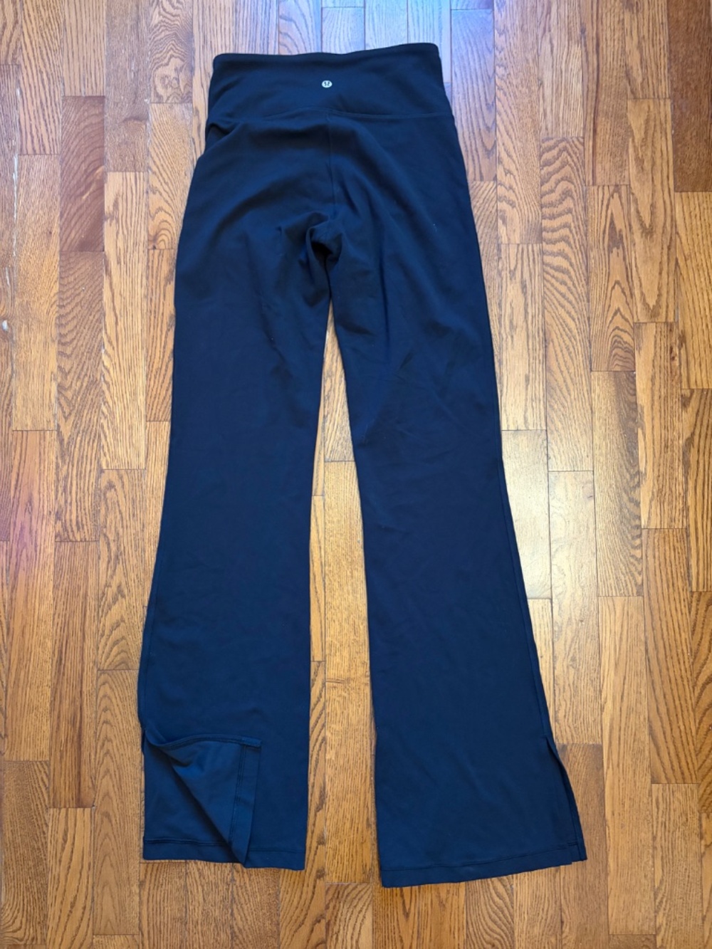 Lululemon Groove Super High-Rise Flared Pant Split Hem Black - SIZE 6